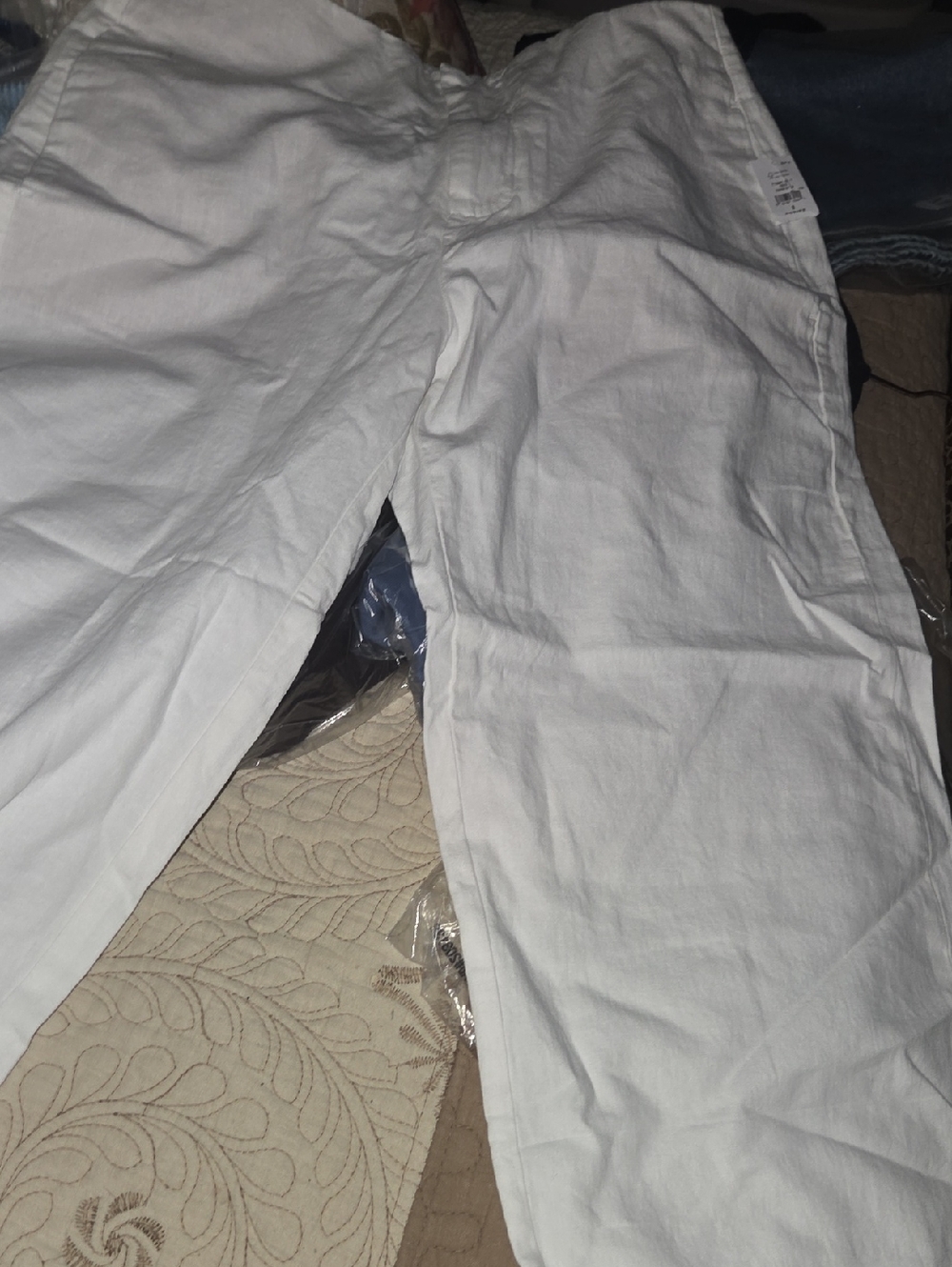 GAP White Casual Pants